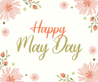 May Day Spring Team Facebook Post