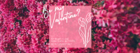 Sweet Pink Valentine Facebook Cover Image Preview