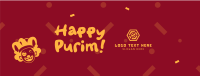 Purim Day Facebook Cover