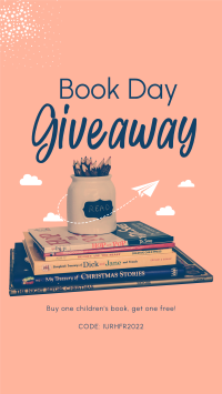 Book Giveaway Facebook Story