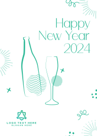 New Year 2022 Celebration Poster