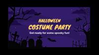 Halloween Party Zoom Background