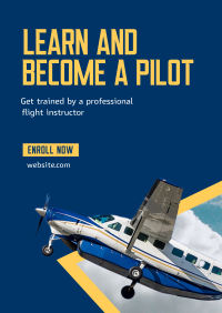 Flight Training Program Flyer