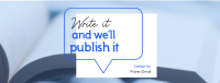 Write & Publish Facebook Cover