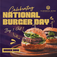 National Burger Day Celebration Instagram Post Image Preview