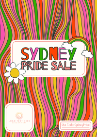 Aughts Sydney Pride Poster Design