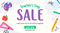 Supplies Sale for Teachers Video