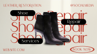 Minimal Shoe Repair Video Design