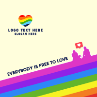 Pride Month Instagram Post Design