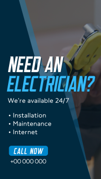 Quick Electrical Service Facebook Story