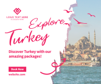 Istanbul Adventures Facebook Post Design