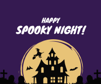 Spooky Night Facebook Post