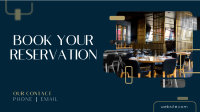 Restaurant Booking Facebook Event Cover