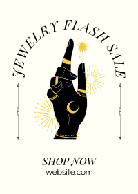 Jewel Flash Sale Poster Design