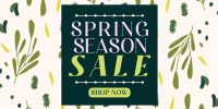 Spring Season Sale Twitter Post