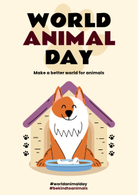 Be Kind to Animals Flyer