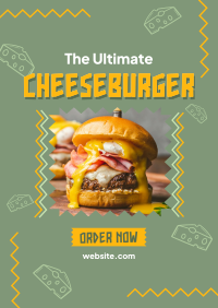 Classic Cheeseburger Poster