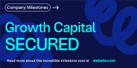 Growth Capital Secured Twitter Post