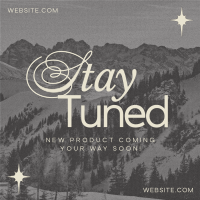 Minimalist Stay Tuned Instagram Post Image Preview