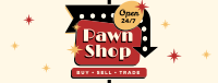 Pawn Shop Sign Facebook Cover