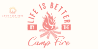 Camp Fire Twitter Post