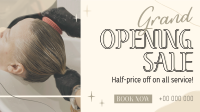 Salon Opening Discounts Animation