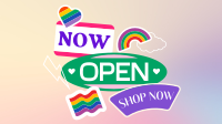 Sticker Now Open Animation