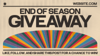 Retro Season End Giveaway Facebook Event Cover