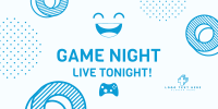 Game Night Live Twitter Post