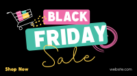 Black Friday Cart Facebook Event Cover