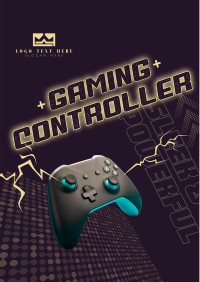 Sleek Gaming Controller Flyer