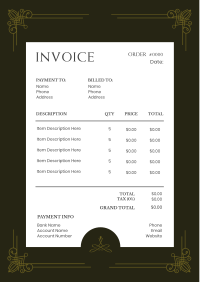 Simple Invoice example 4