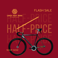 Bicycle Day Discount Instagram Post