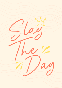 Slaying The Day Poster