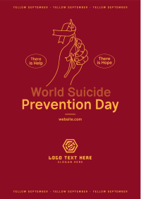 Suicide Prevention Flag Flyer