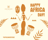 Africa Day Greeting Facebook Post