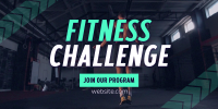 Fitness Challenge Twitter Post