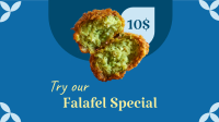 Restaurant Falafel Special  Facebook Event Cover