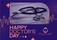 National Doctors Day Postcard