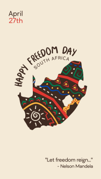 South African Freedom Day Instagram Story