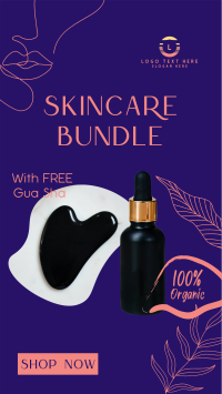 Organic Skincare Bundle Instagram Story