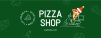 Holiday Pizza Delivery Facebook Cover Image Preview