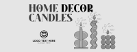 Decorative Home Candle Facebook Cover Design