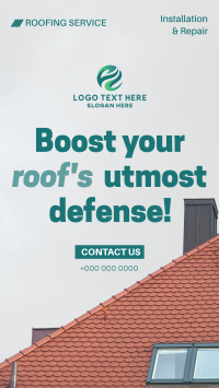 Corporate Roof Maintenance Instagram Reel Image Preview