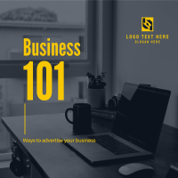 Business 101 Linkedin Post Design