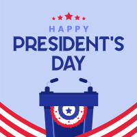 Presidents Day Event Instagram Post