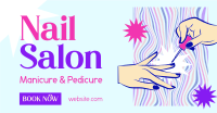 Groovy Nail Salon Facebook Ad