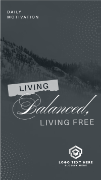 Living Balanced & Free Facebook Story