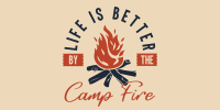 Camp Fire Twitter Post