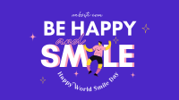 Be Happy And Smile Facebook Event Cover